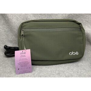 NEW Obé FabFitFun Waist Pack Adjustable Shoulder Fanny Pack Olive Hunter Green